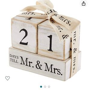 Mud Pie Wedding Countdown NWT